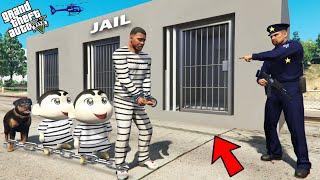 Franklin Shinchan & Pinchan Arrested By Police In Gta 5!