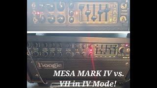 MESA MARK VII (IV Mode) vs. MARK IVA