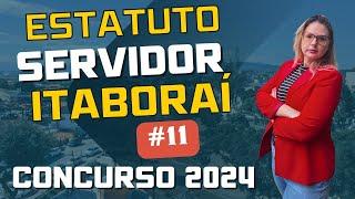 (Concurso Itaboraí 2024) Estatuto do Funcionário Público Itaboraí #11