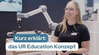 Roboter für den Lehrbetrieb: Was steckt hinter UR Education?