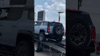 New 2025 Hummer SUV delivery