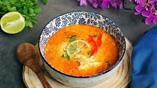 LIEBLINGSSUPPE MEINES MANNES -  SCHNELLE SUPPE MIT HUHN UND NUDELN - EINFACH UND GESUND -THAI-SUPPE