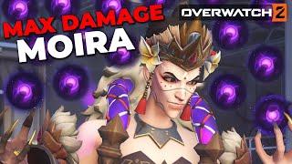 Who needs DPS players when MOIRA CAN DO THIS??? | Overwatch 2 Top 500 Gameplay