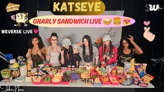 (ALL SUB) KATSEYE WEVERSE LIVE (05.28.25) Gnarly Sandwich Live  #weverselive #katseye #gnarly