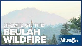 Update On The Wildfire In Buelah, Colorado