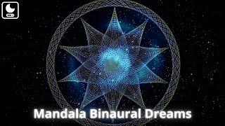 Mandala Binaural - Sky night background for lucid dreams, insomnia and relaxation