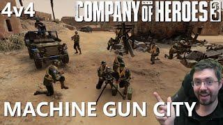 Machine Gun City - 4v4 - Company of Heroes 3