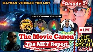 LIVE: WILL SMITH IN NEW MATRIX FILM? BATMAN VEHICLES TIER LIST - The MET Report Ep. 57