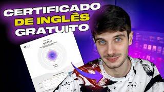 COMO TER UM CERTIFICADO DE INGLÊS INTERNACIONAL GRATUITAMENTE! | (Mesmo Se Nunca Fez Curso)