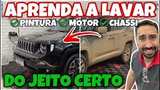 COMO LAVAR UM CARRO SUJO AO EXTREMO | Fez Rally e Mandou Pra Veneto