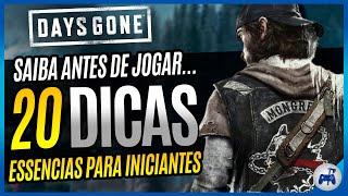 DAYS GONE - 20 dicas ESSENCIAIS para iniciantes | Saiba ANTES de JOGAR [Guia de Sobrevivência]