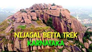 Nijagal betta, a beautiful trek near Bangalore | #AerialView #DroneVideo