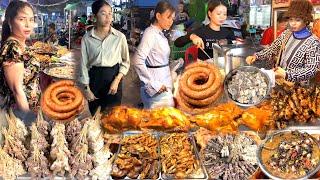 Many Places of Best Cambodian Street Food – Delicious Intestine, Grilled Fish, Chicken, Pork & More