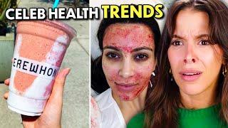 Gen-Z & Millennials Try The Most Ridiculous Celebrity Health Trends So You Don't Have To | REACT