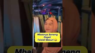 Reaksi Mbak" Cantik Dengar Telolet Basuri #busmania #basuri #shorts