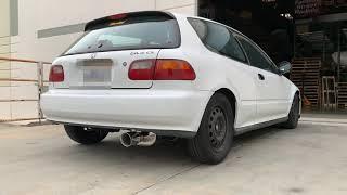 Revel Medallion Touring-S exhaust system for 92-95 Honda Civic Hatchback (T70004R)