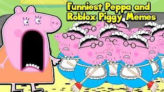 Funniest Peppa and Roblox Piggy MEMES By Bomber B / Roscoe *BEST EVER*