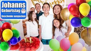Johanns 14. Geburtstag  Emotionaler Tag! Geschenke auspacken & Kuchen backen! Mamiseelen