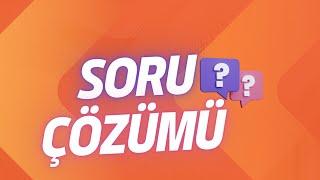 MAVİ AKIMI SORU ÇÖZÜMÜ