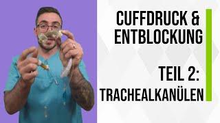 Cuffdruck und Entblockung Teil 2: Trachealkanülen