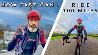 How Fast Can I Ride 100 MILES NON STOP - An Endurance Cycling Time Trial