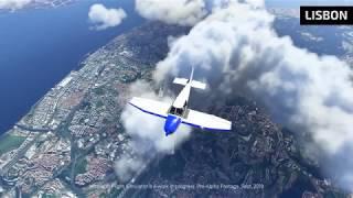 Microsoft Flight Simulator 2020 - several cities across the world, weather and sky
