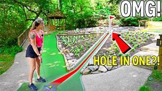 Mind-Blowing WORLD’S BIGGEST Mini Golf Course! - TOP 10 COURSE!