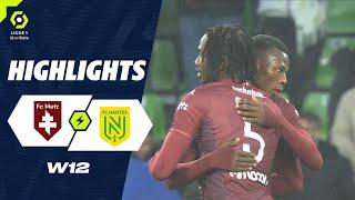 FC METZ - FC NANTES (3 - 1) - Highlights - (FCM - FCN) / 2023-2024