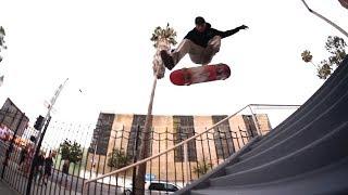 Cole Perera paying homage to Billy Marks with the double flip down Hollywood 12