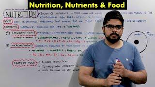 Nutrition, Food and Nutrients: Biological Molecules Detailed series