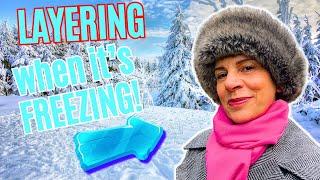 Warm Winter Outfits When It's Freezing! Women Over 50