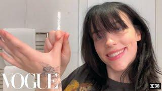 Rotina de beleza pós-show de Billie Eilish | Segredos de Beleza |Vogue