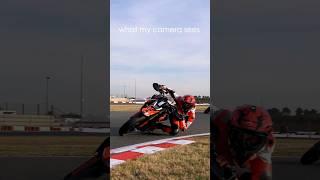 What I see vs What my camera sees #ducatihypermotard