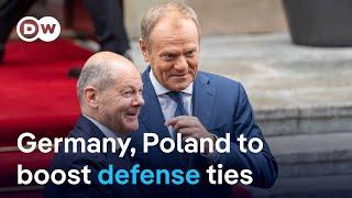 Germany, Poland discuss defense cooperation and a bigger NATO presence on eastern flank | DW News