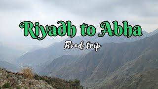 Riyadh to Abha | Road Trip| Abha-The City of Fog |Part -1|Abha Dam