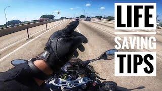 Motorcycle Highway Riding Tips. New Riders Watch This!