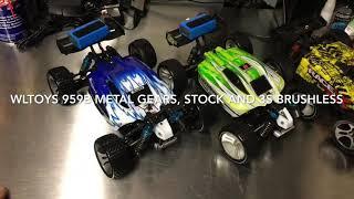 For Nordic RC Visions - 3 version Comparison WLtoys 959b Brushless vs 540 Brushed