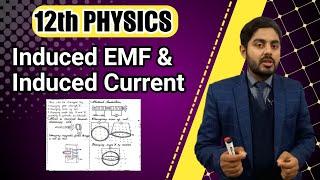 Induced emf and induced Current class 12 | Induced emf and magnetic flux class 12 | kpk, punjab