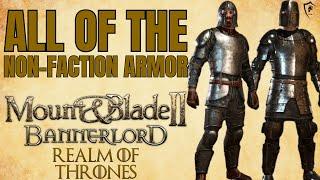 Realm of Thrones Non-Faction Armor Guide - Mount & Blade II Mod