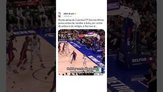 Já tinha visto um lance assim?  #nba #basquete #shorts