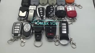 SMG-007 clone remote control 433.92mhz garage command universal 433mhz rf remote key fob fixed code.