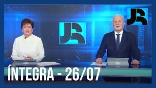 Assista à íntegra do Jornal da Record | 26/07/2024