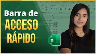 Barra de Acceso Rápido en Excel (Como Personalizar La Barra de Herramientas) - Paso a Paso