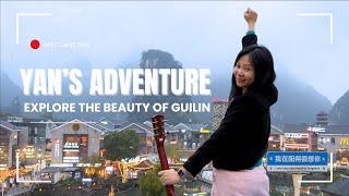 Yan's Guilin Adventure: Exploring Karst Mountains & Li River | Travel Vlog