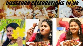 DUSSEHRA CELEBRATIONS IN UK- Andhra ammai telangana vallatho dussehra celebrations in UK- temple