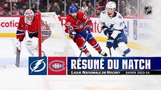 Lightning vs Canadiens | Faits saillants