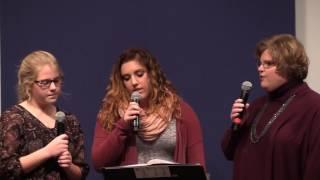 Cannon of Praise Beth Jenna and Bryanna VanBaren Grace PRC Music Night