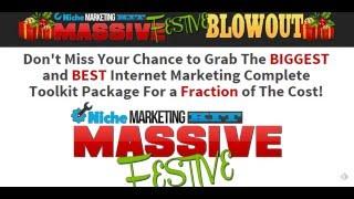 John Thornhill, Dave Nicholson Festive Blowout Review Niche Marketing Kit