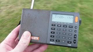 XHDATA D-808: Example of how to "cancel out" one FM signal