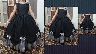 Beautiful kids frock cutting and stitching tutorial